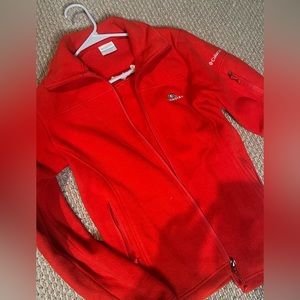 Women’s University of Georgia #UGA Columbia Fleece Coat! Like New! Worn ONCE!